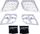 28-44035 Modquad Side Cover Polished Air Vents For Polaris Rzr