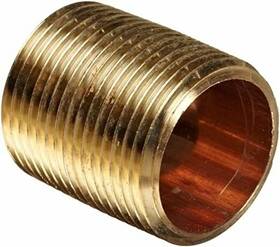 Anderson 38300-16 8945 Metal 1 Inch Brass Close Nipple Pipe Fitting Powersports Univ