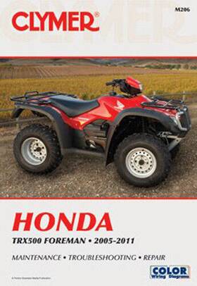 Atre-ho415475-10 Clymer 2008 Honda Trx500fpm Foreman Atv Repair Manual