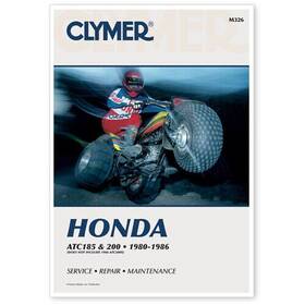 Atre-ho437467-59 Clymer 1980 Honda Atc185 Atv Repair Manual