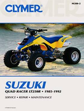 Atre-su437819-03 Clymer 1985-1992 Suzuki Lt250r Quad Racer Atv Repair Manual