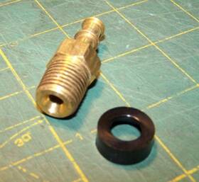 Edelmann 744440 8945 1/4 Inch Push-on Hose Fitting X Male Pipe Thread Atv Utv