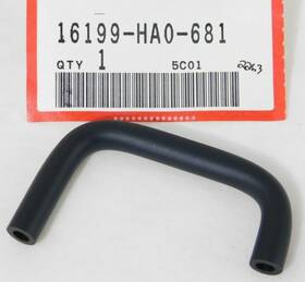 Honda 16199-ha0-681 1985-1987 Trx250 Atc250sx Es Air Vent Tube Hose Genuine Oem