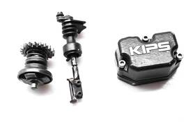 14025-1984 Kawasaki 85 Kx125 Exhaust Power Valve And Cover