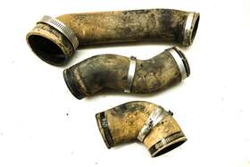 14073-0200 Kawasaki 13 Mule 4010 Diesel 4x4 Clutch Snorkel Intake Vent Tubes Kaf950