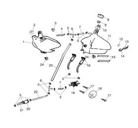 0450952 Polaris Formed Hose Genuine Oem Part Qty 1