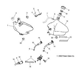 0451110 Polaris Fuel Line Genuine Oem Part Qty 1 0451110 Polaris Fuel Line Genuine Oem Part Qty 1