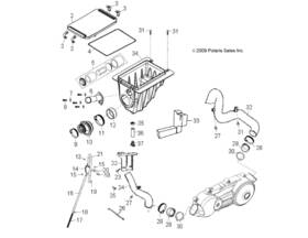 0452567 Polaris Drain Hose Genuine Oem Part Qty 1