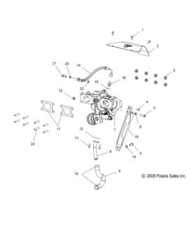 0453176 Polaris Oil Return Hose Genuine Oem Part Qty 1