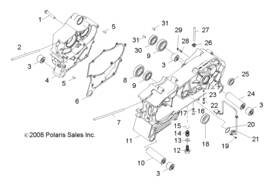 0454574 Polaris Hose Genuine Oem Part Qty 1