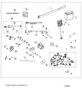 0455153 Polaris Hose Genuine Oem Part Qty 1