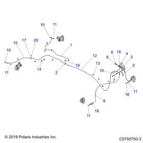 1912103 Polaris Brake Line Front 135 Degrees Genuine Oem Part Qty 1