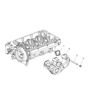 3040075 Polaris Ranger Gasket Intake Manifold Genuine Oem Part Qty 1