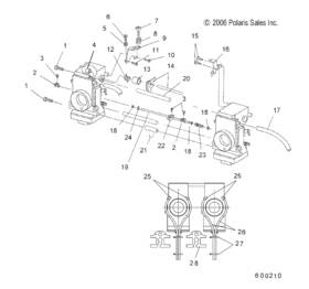 3130826 Polaris Hose Genuine Oem Part Qty 1
