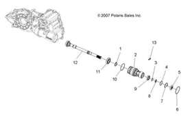 3234085 Polaris Tube-snorkel Sportsman 500 400 200