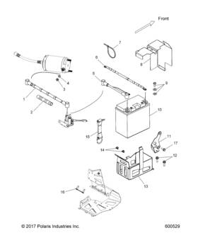 Polaris 4010051-100 Convoluted Conduit 100 Cm Genuine Oem Part Qty 1