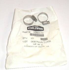 7080474 Polaris Pure Oem Atv Hose Clamp Qty 2