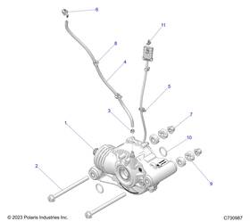 Polaris 8450153-50 Boost Line 3/16 Id 50cm Genuine Oem Part Qty 1