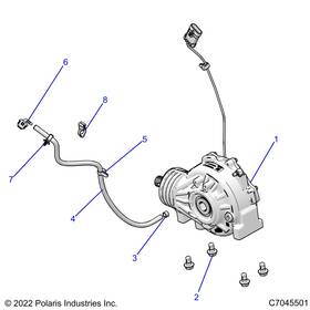 Polaris 8450153-67 Boost Line 67 Cm Genuine Oem Part Qty 1
