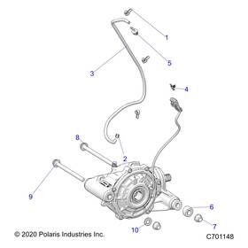 Polaris 8450153-82 Boost Line 3/16 Id 82cm Genuine Oem Part Qty 1