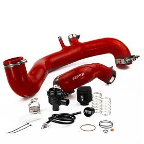 X3-54mm-red-tubes-w-bov Rpm Sxs Red Full Silicone Charge Tubes Kit With Bov X3 Max Ds Turbo R