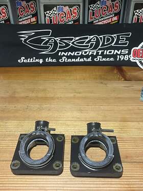 31k-13565-01-00 Yamaha 87 06 Banshee Yfz 350 Oem Carb Joint Intake Boot Set With Clamps Nice