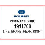 Polaris Line-brake,rear,right,brd 1911708 Oem New. Fixed Price $119.99.