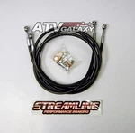 Streamline Front Brake Lines Kit Atv Black Polaris Predator 500 02 03 04+. Fixed Price $69.95.