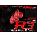 Velocity Stack Yamaha YZF-R3 MT-03 Air Intake Funnel. Fixed Price $128.00.