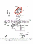 New Oem Kawasaki Kfx 50 90 Air Cleaner Box Upper Lid. Fixed Price $84.95.