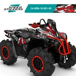Can Am Brp Renegade Xmr (570 And 1000R With Snorkel) Graphics Kit + Free Gift. Fixed Price $178.00.