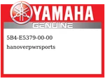 Yamaha Oem Part 5B4-E5379-00-00 Seal, Crankcase. Fixed Price $20.99.