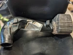 2005-2007 Suzuki King Quad 700 Clutch Cover Vent Tube Duct. Fixed Price $40.00.