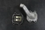 2001 Yamaha PW50 Oem Intake Manifold With Reed Assembly B4356. Fixed Price $29.99.