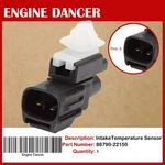 New Intake Temperature Sensor Air For Toyota Lexus Mitsubishi 88790-22150. Fixed Price $28.83.