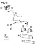 Genuine Mopar Air Line Assembly Rear 68400716AB. Fixed Price $91.60.