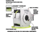 Flexzilla L8340FZ Pro Retractable Water Hose Reel W/ Levelwind & 1/2" 70'. Fixed Price $309.04.