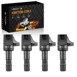 4PCS Ignition Coils Set For Honda Civic/hr-v 1.8L 2012-2022 48885 Black UF672. Fixed Price $42.24.