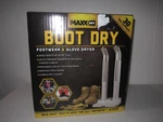 Maxx Heavy-duty Single Pair Boot / Shoe & Glove Dryer, Brand New Open Box. Fixed Price $31.45.