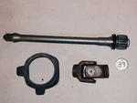 1983-86 Honda VT500C Shadow Driveshaft, U-joint & Boot. Fixed Price $20.00.