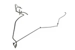 John Deere Gator 825I 14 Brake Line, Tube Assembly AM138759 52756. Fixed Price $74.99.