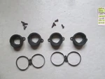 Kawasaki 2003 2006 ZX6-R Ninja ZX636 Carburetor Holders 16065-1386 Set Of 4. Fixed Price $49.95.