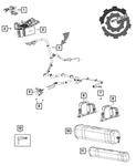 New Oem Mopar Rear Air Line Assembly 2022-2023 Jeep Grand Cherokee 68400716AB. Fixed Price $84.96.