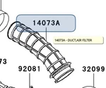 Kawasaki Oem 1995-2003 Lakota Air Filter Duct 14073-1611. Fixed Price $35.29.