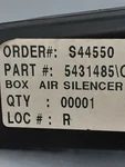 New Genuine Polaris 5431485 Box, Air Silencer Big Boss Trail Blazer. Fixed Price $82.56.