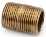 Anderson Metals 1 In. Mnpt X Red Brass Pipe Nipple. Fixed Price $11.24.