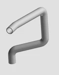 Pure Polaris Air Intake Hose Clean Side # 5414277 Nos Oem Ranger Crew 900 Hippo. Fixed Price $18.50.