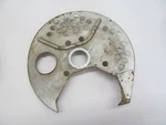 1991 Kawasaki Bayou Rider Front Right Hub Guard. Fixed Price $6.97.