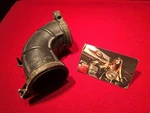 1986 Suzuki Intruder VS700GL Air Box Duct Boot With Clamp 13881-38A50. Fixed Price $24.50.